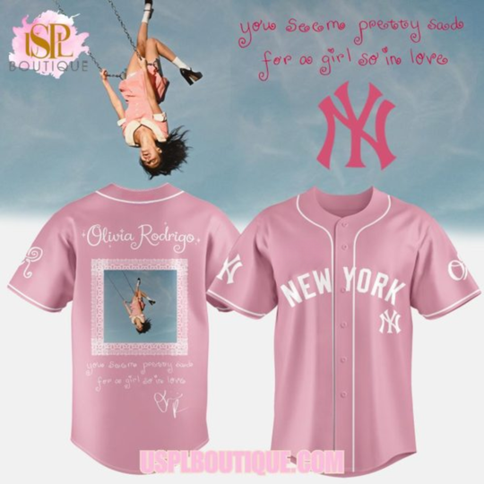 New York Yankees x Olivia Rodrigo 2026 Pink Jersey