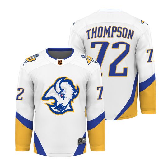 Thompson Buffalo Sabres Fanatics Reverse Retro Hockey Jersey