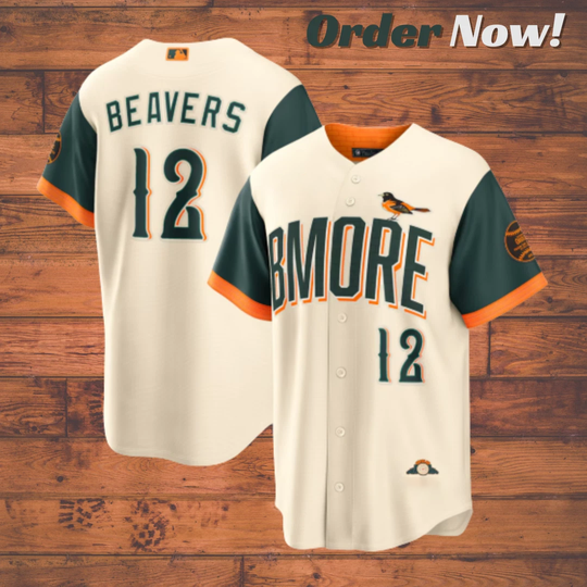 Dylan Beavers #12 Orioles Cream 2026 City Connect Baseball Jersey