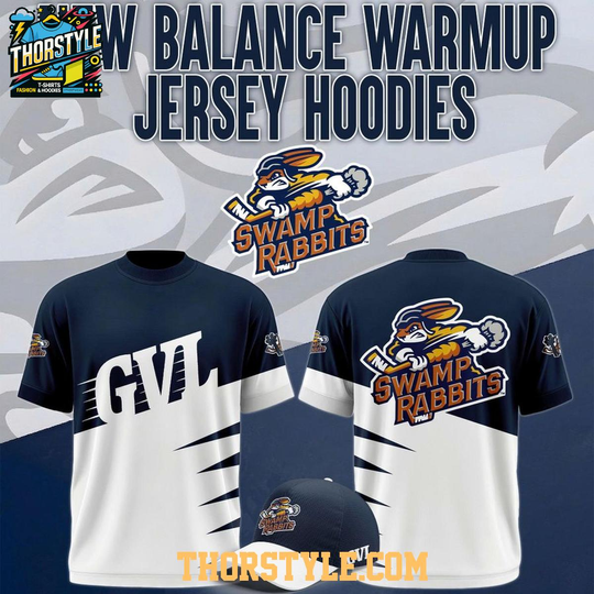 Greenville Swamp Rabbits x New Balance Warmup Night 2026 T-Shirt