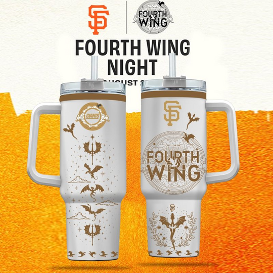 San Francisco Team Giantss x Fourth Wing Fantasy 40oz Tumbler