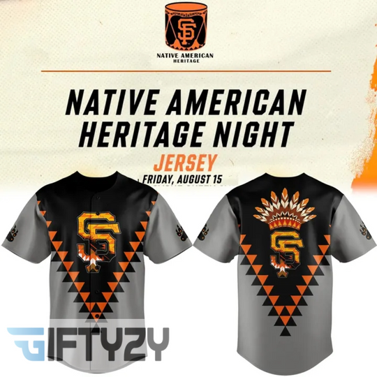 San Francisco Giants X Native American 2026 Special New Edition Jersey