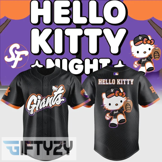 San Francisco Giants X Hello Kitty 2026 Special New Edition Jersey