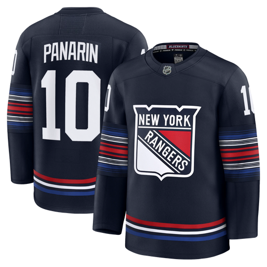 Men's Artemi Panarin New York Rangers Navy Alternate Hockey Jersey