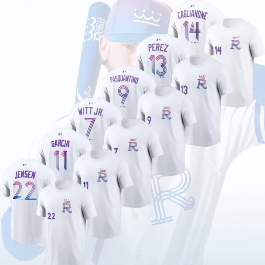 Kansas City Royals 2026 City Connect T-Shirt Garcia Pasquantino Perez Witt Jr.