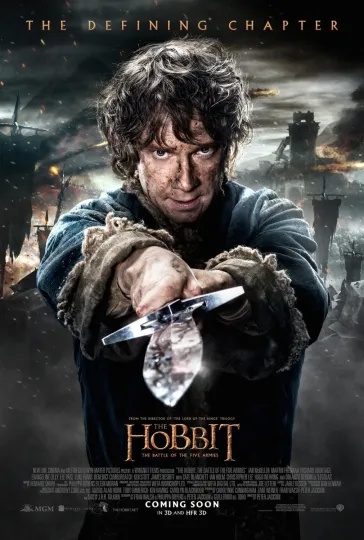 The Hobbit The Battle of the Five Armies Double Sided Poster