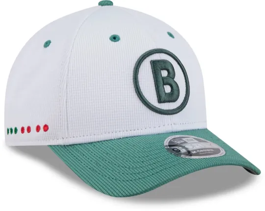 Boston Red Sox New Era 2025 City Connect 9FORTY Snapback Embroidered Mid-Profile Cap