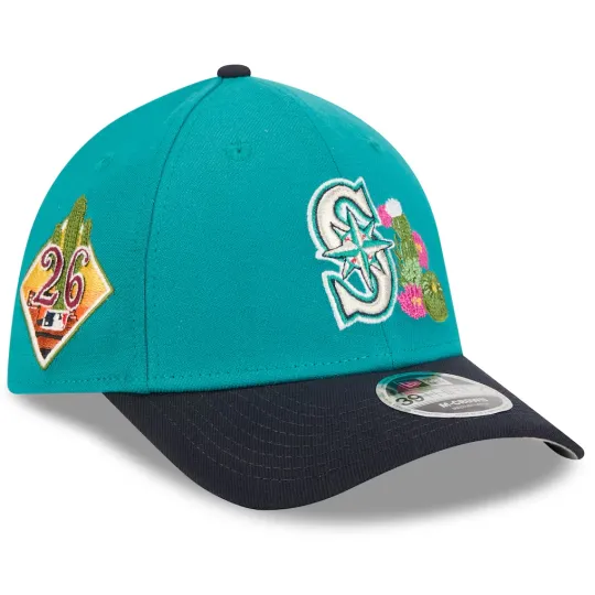 Seattle Mariners 2026 Spring Training M-Crown Embroidered Mid-Profile Baseball Cap
