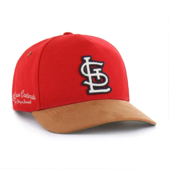 Men's '47 Red St. Louis Cardinals Embroidered Mid-Profile Baseball Cap