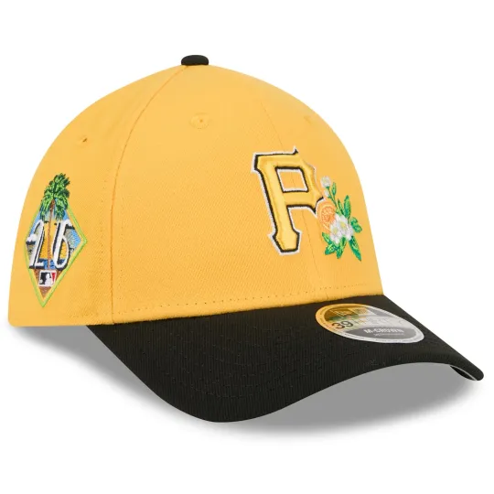 Men's New Era Pittsburgh Pirates 2026 Spring Training Embroidered Mid-Profile Baseball Cap