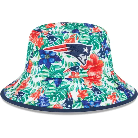 New England Patriots New Era Botanical Bucket Hat Men’s Football Floral