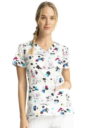 Discover 101 Dalmatians Disney V-Neck 3D T-Shirt Tooniforms