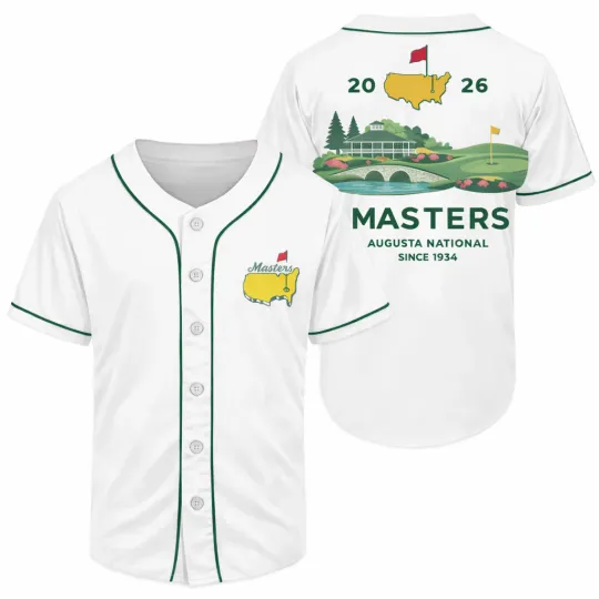 The Master Tournament Golf 2026 Augusta National Vintage Jersey