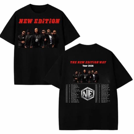 The New Edition Way Tour 2026 Shirt, Tour Concert 2026