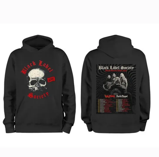 Discover Black Label Society North America Tour 2026 Hoodie