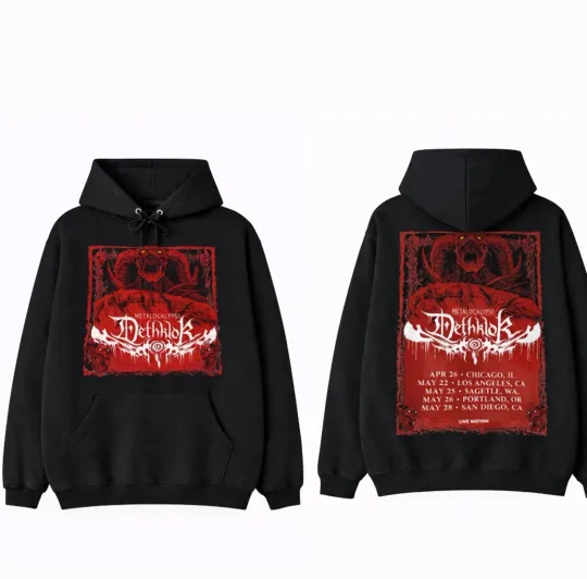Dethklok announces Spring 2026 US Tour Hoodie