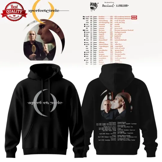Discover A Perfect Circle 2026 Schedule Tour Hoodie