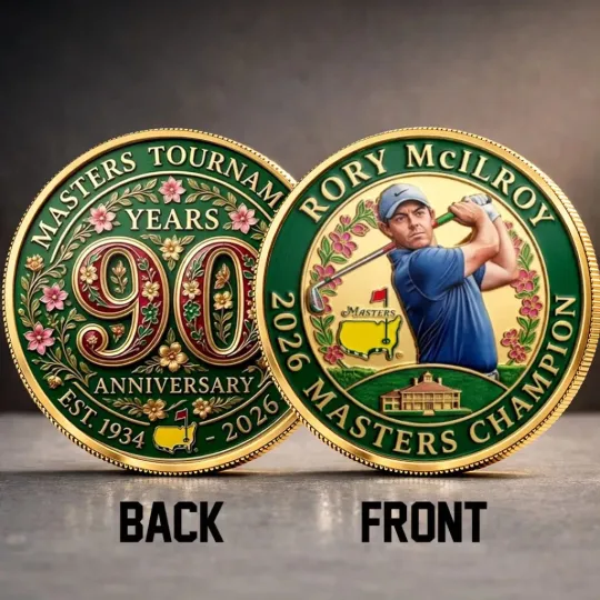 Masters Tournament x Rory McIlroy 2026 Champion Commemorative Coin