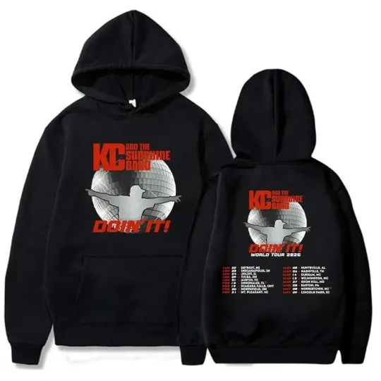 Discover Don't It Tour 2026 KC and The Sunshine Double Sided Hoodie