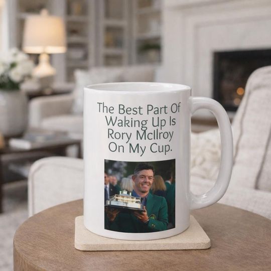 Discover Rory McIlroy Masters Coffee Mug: Golf Fan Gift