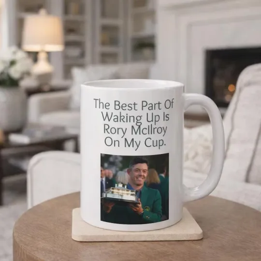 Discover Rory McIlroy The Masters 2026 Champion Gift Mug