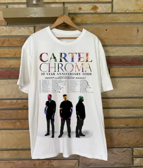 Discover Cartel Chroma Tour 2025 T-Shirt for Fans