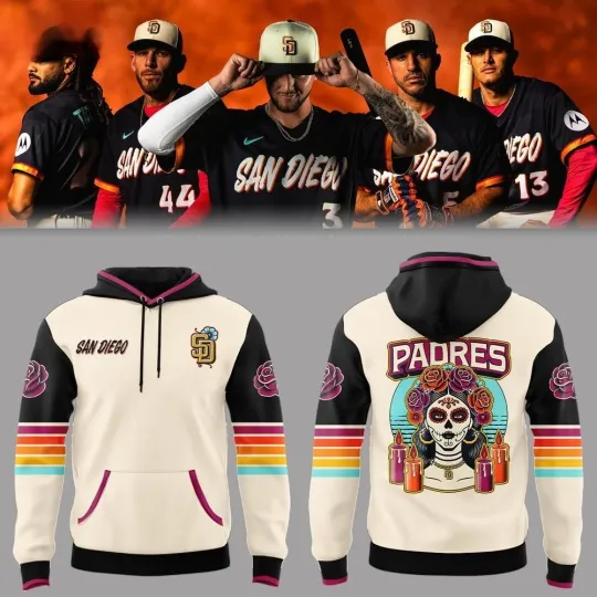 Discover 2026 Padres City Connect La Catrina Hoodie