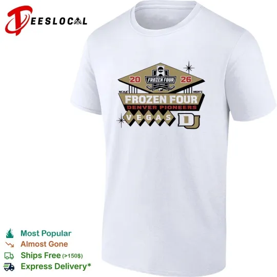 Discover Pioneers NCAA Fro.zen Four 2026 Men’s Hockey in Vegas shirt