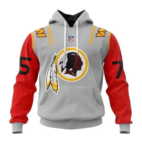 Discover Personalized Washington Football Team Commanders Hoodie Lightweight Adults S-5XL