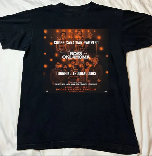 Discover Cross Canadian Ragweed Tickets & 2026 Concert Tour Dates Shirt CS588