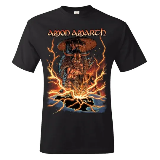 Discover AMON AMARTH Metal Crushes All Tour 2026 Unisex T-Shirt size S-5XL