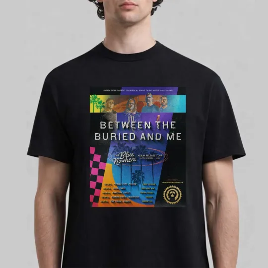 Discover BTBAM Latin America 2026 Tee, Between the Buried and Me Tour Dates T-Shirt