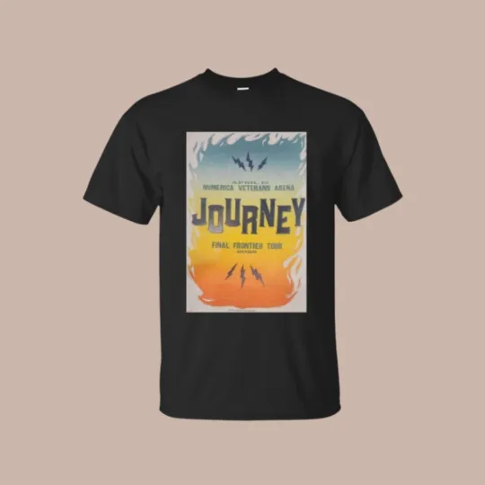 Discover Journey Final Frontier Tour April 15 2026 Poster Unisex T-Shirt