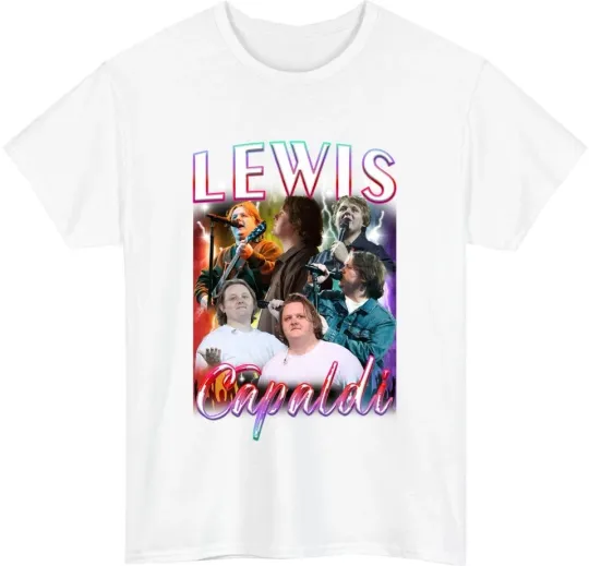 Lewis Capaldi UK Tour 2026 Bootleg T-Shirt