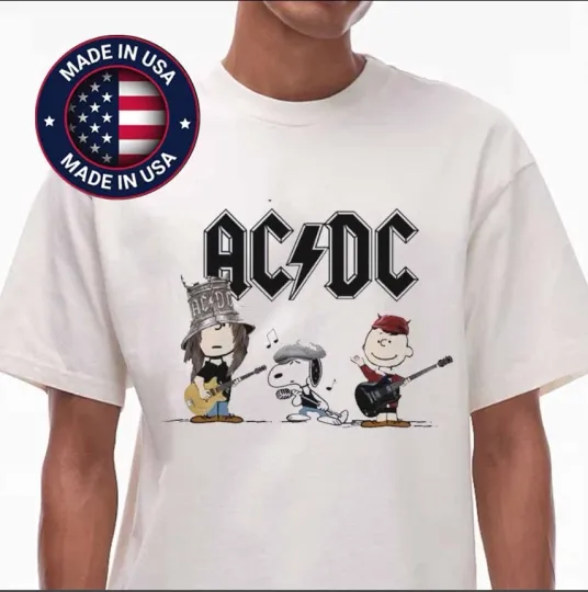 Charlie Brown Pwrup Tour 2026 Shirt Peanuts Rock Band Mashup Unisex Tee