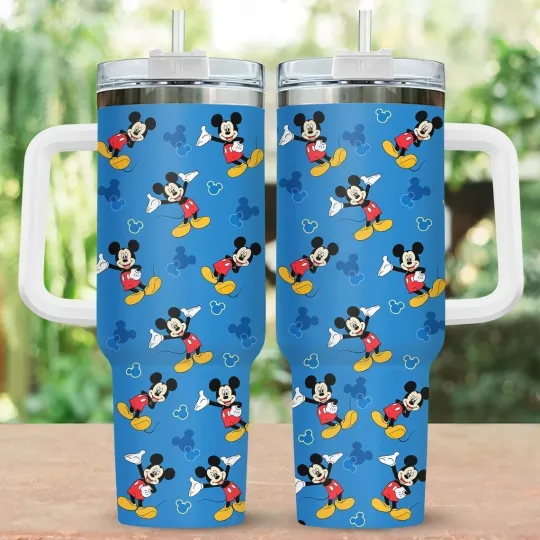 Discover Mickey Mouse 40 Oz Tumbler Gift for Cartoon