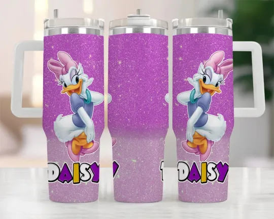 Discover Daisy Duck 40 Oz Tumbler, Gift for Cartoon