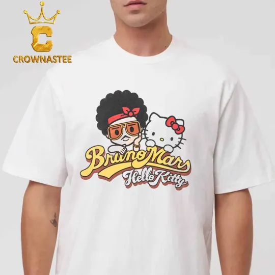 Discover Bruno Mars x Hello Kitty 2026 52th Anniversary Classic T-Shirt