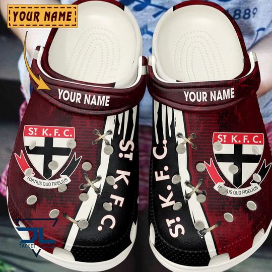 Discover AFL St Kilda Saints Custom Name Special Crocs