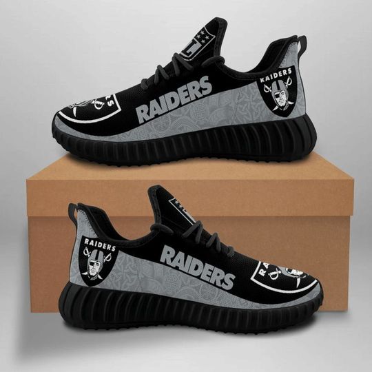 football Las Vegas Raiders Silver Black Reze Sneakers