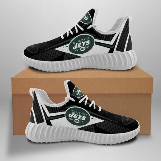 football New York Jets Black White Reze Sneakers
