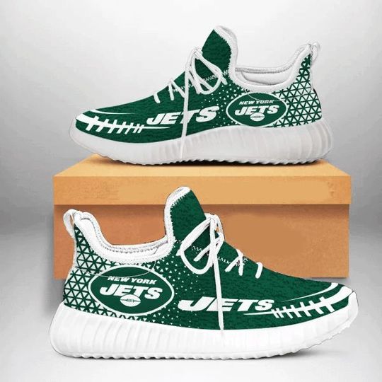 Discover football New York Jets Green White Reze Sneakers