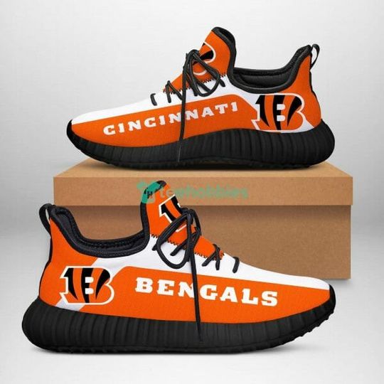 Discover football Cincinnati Bengals Orange White Reze Sneakers
