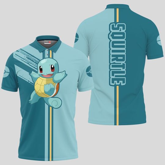 PKM Squirtle New Design Polo Shirt
