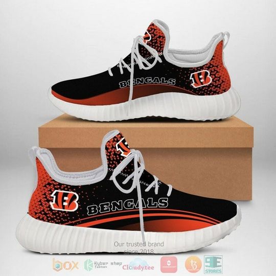 football Cincinnati Bengals Black Orange Reze Sneakers