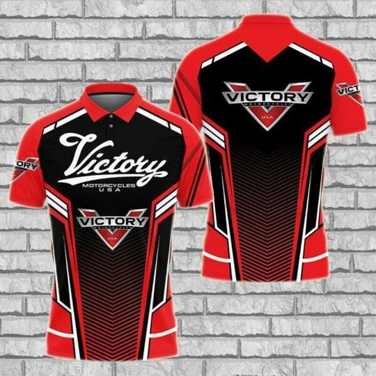 Discover Victory Motorcycles Design Trend Polo Shirt