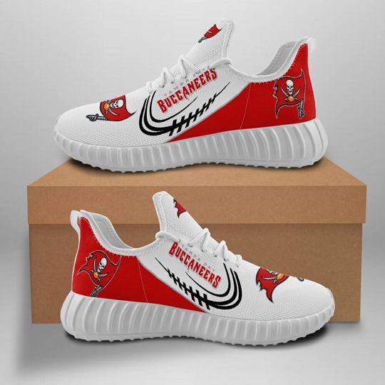 Discover football Tampa Bay Buccaneers Red White Reze Sneakers