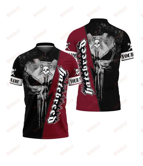 Discover Hatebreed Custom Name Skull Polo Shirt