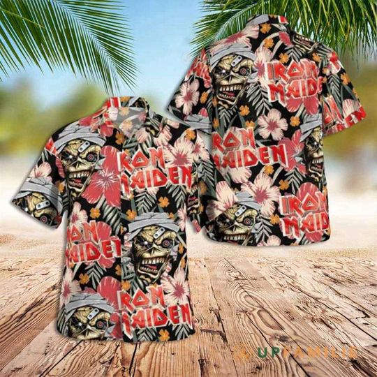 Discover Iron Maiden Band Hawaiian Shirt