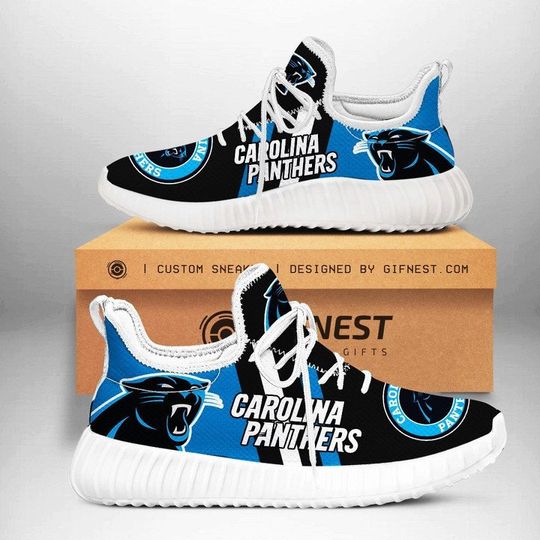 Discover football Carolina Panthers Black Blue Reze Sneakers V3
